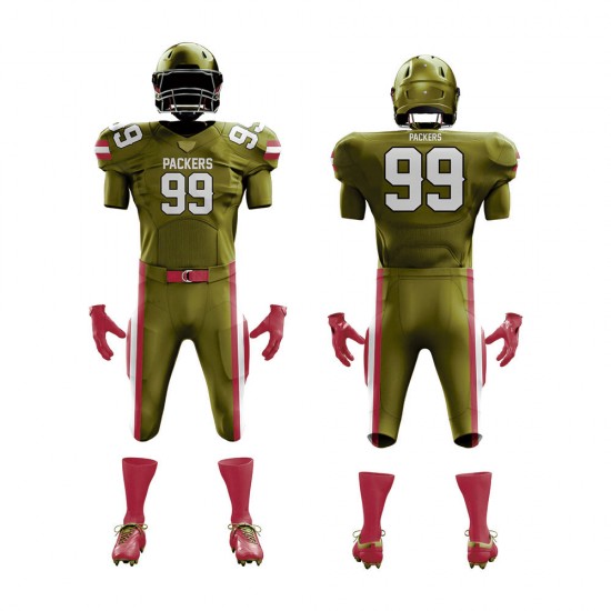 Custom American Football Uniforms NCAA Football Uniform Sublimation American Football Wear