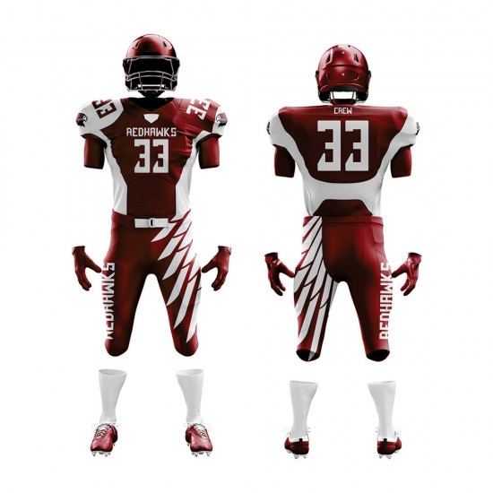 Custom American Football Uniforms NCAA Football Uniform Sublimation American Football Wear