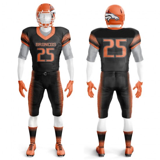 Custom American Football Uniforms NCAA Football Uniform Sublimation American Football Wear